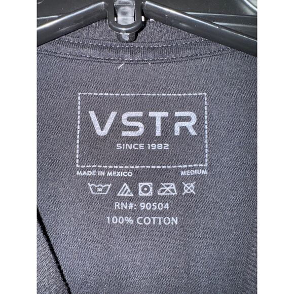 Sold NWT VSTR Call Me Big Poppa Black Tagless Short Sleeve Med Cotton T-shirt - Picture 4 of 4